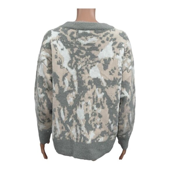 FRNCH Paris Fuzzy Crewneck Sweater NWT - Picture 4 of 7